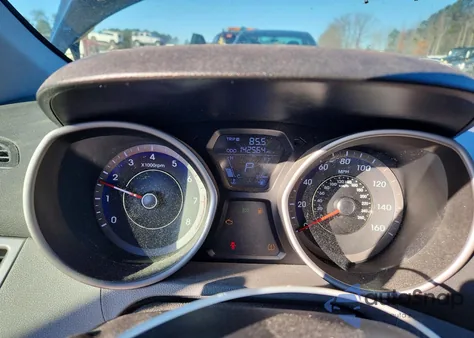 2012 Hyundai Elantra Gls из США, поврежденный, VIN KMHDH4AE2CU272053